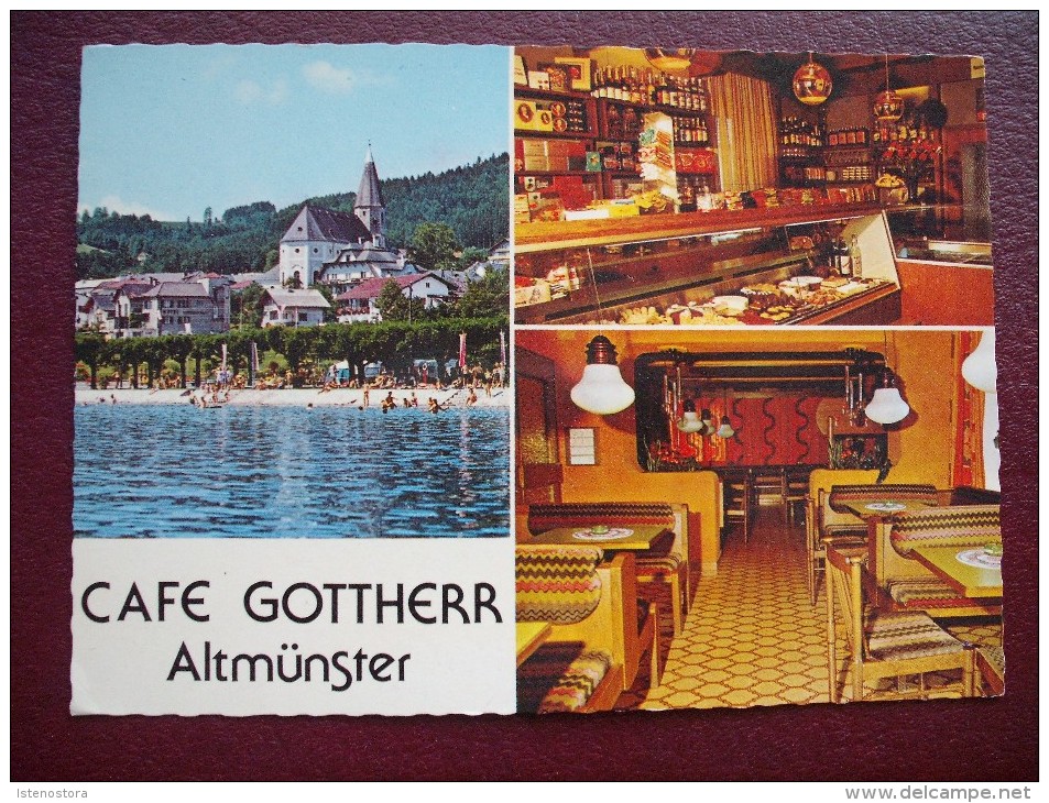 AUSTRIA / ALTMÜNSTER / CAFÉ GOTTHERR / 1970 - Autres & Non Classés