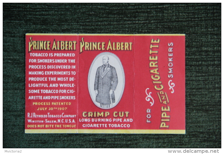 Etui à Cigarettes , 10 Cigarettes , " PRINCE ALBERT ", USA - Etuis à Cigarettes Vides