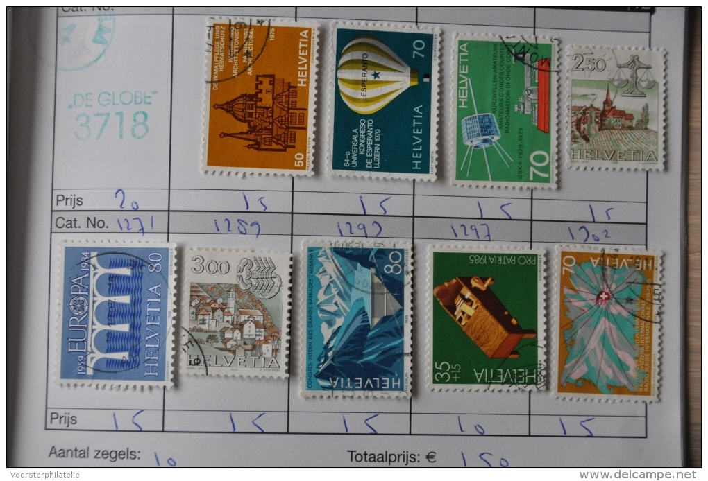 1 ++ BOOKLET WITH STAMPS ++ FRANCE AND SWITZERLAND ++ USED