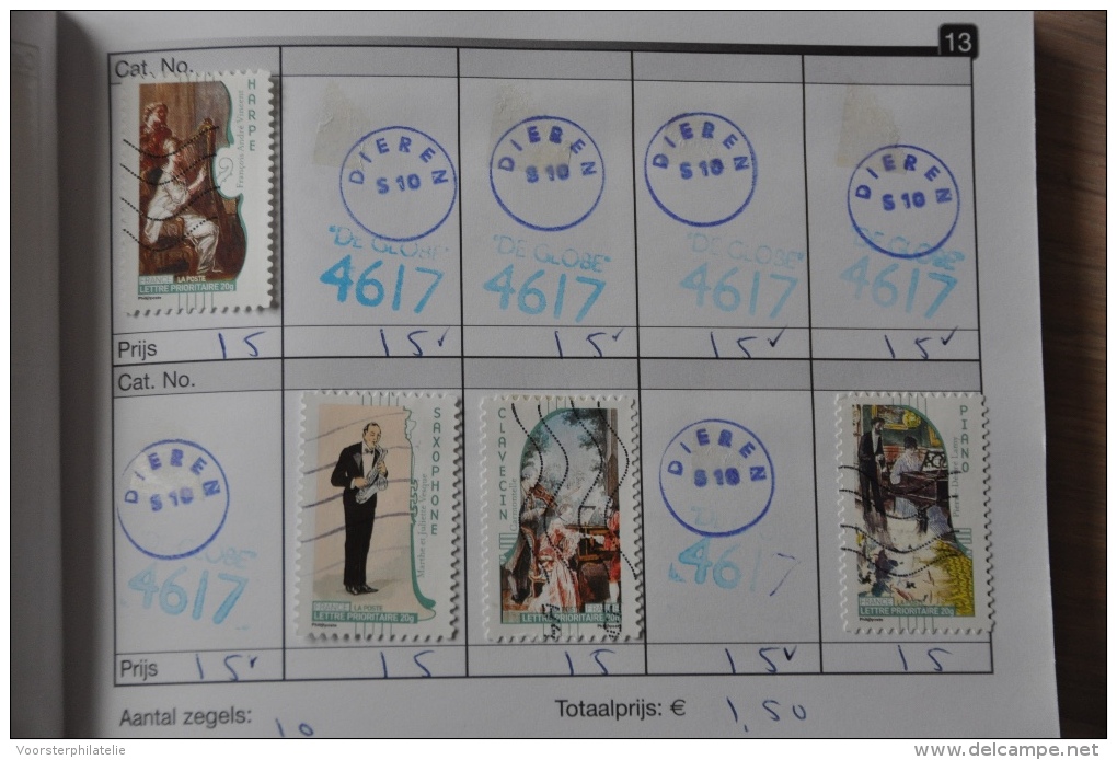 3 ++ BOOKLET WITH STAMPS ++ FRANCE ++ USED