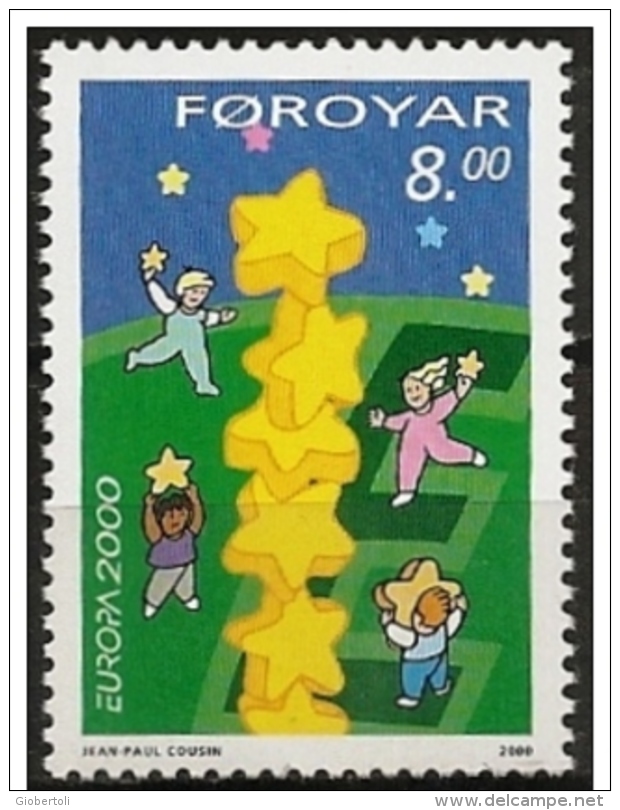 Faeroer/Faroe/Féroé: Bambini E Stelle, Enfants Et Les étoiles, Children And Stars, Europa CEPT - 2000