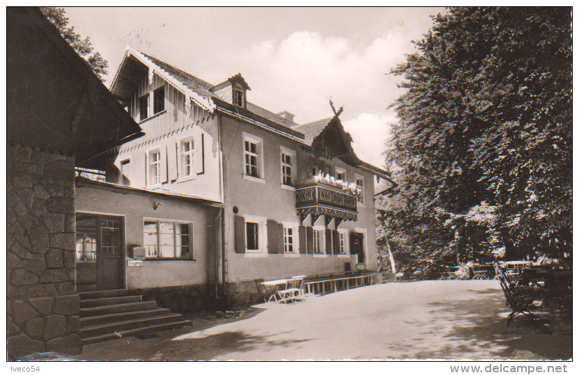 1958 Fichtelgebirge  -  Forsthaus  Waldstein   Weissenstadt - Wunsiedel