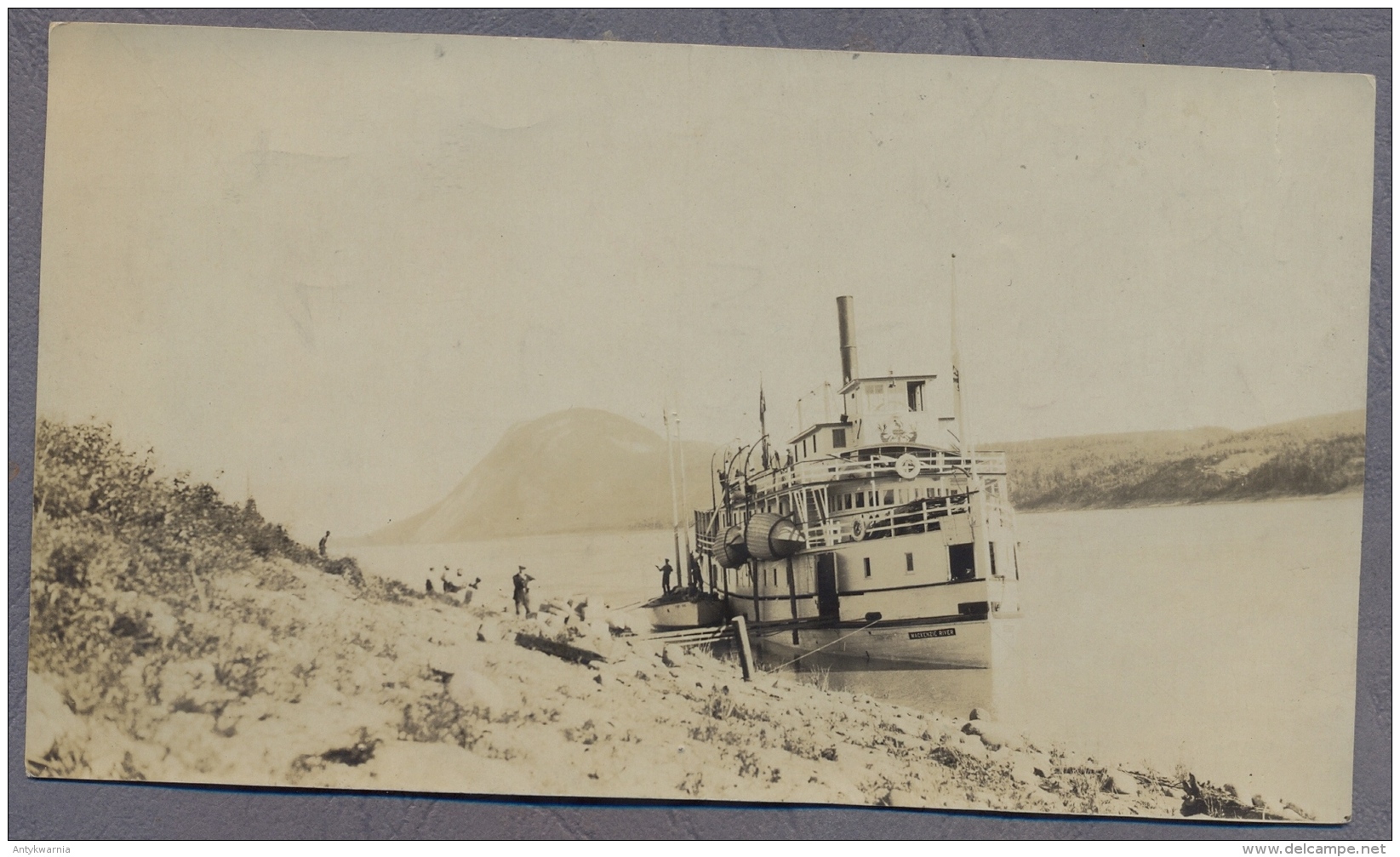 Wrigley  MacKenzie River  Ship   1931y. Exceptional  Photo   C601 - Autres & Non Classés