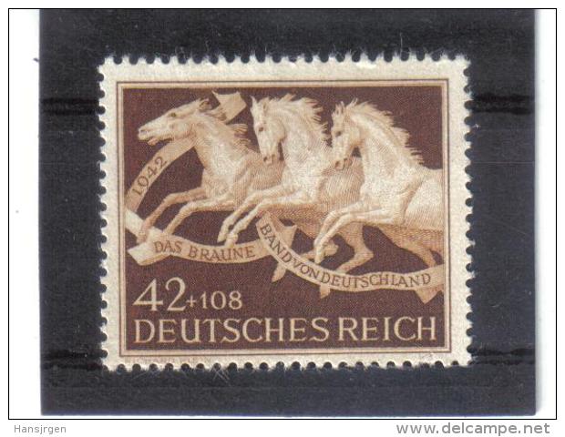 XAX185  DEUTSCHES REICH 1942  MICHL 816/17   ** Postfrisch Siehe ABBILDUNG - Ungebraucht