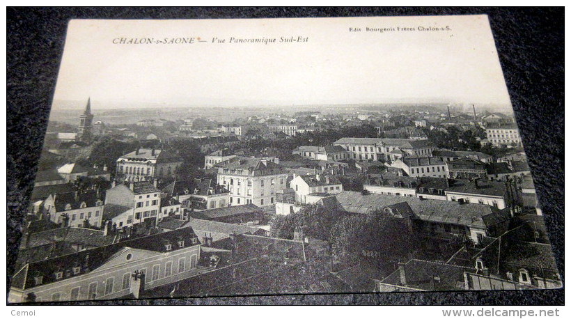 CPA - CHALON Sur SAONE (71) - Vue Panoramique Sud-Est - Chalon Sur Saone