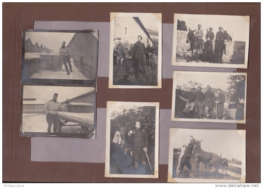 ALBUM ORIGINEAU DE 1 SOLDAT DE WW1 107 FOTOS DE FRANCE, GRECE, AFRIQUE, ECT.... 1917 - 1918   26* 18 CM