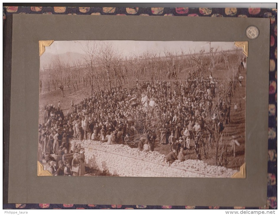 ALBUM ORIGINEAU DE 1 SOLDAT DE WW1 107 FOTOS DE FRANCE, GRECE, AFRIQUE, ECT.... 1917 - 1918   26* 18 CM