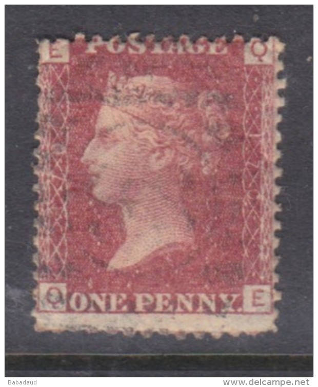 Great Britain, Queen Victoria, 1858 - 79, 1d Rose-red Or Lake-red, SG43 Or 44, Plate 170, Used - Used Stamps