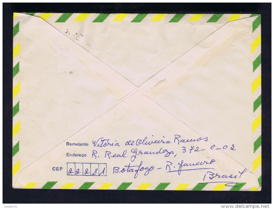 U.P.U. Congress Postes Mail Courrier Cover 2x 1981 BRAZIL Portugal Gc2185 - UPU (Wereldpostunie)