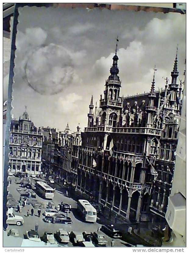 BELGIO BRUXELLES  GRAND PLACE AUTOBUS  AUTO CAR    VB1959  FM2437 - Public Transport (underground)