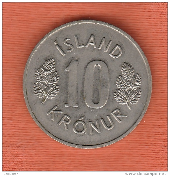 Iceland 10 Krónur 1978 - Islandia