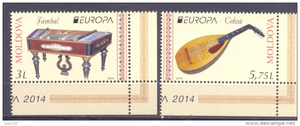 2014. Moldova,  Europa 2014, Set, Mint/** - 2014