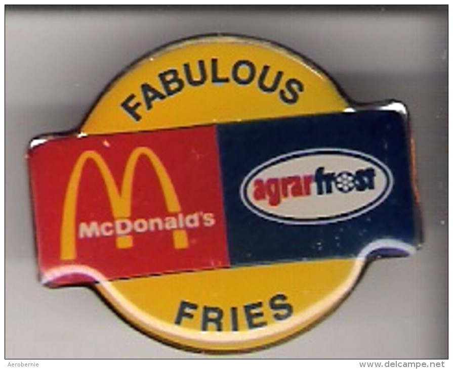 Pin McDonald's + Agrarfrost - Fabulous Fries - McDonald's