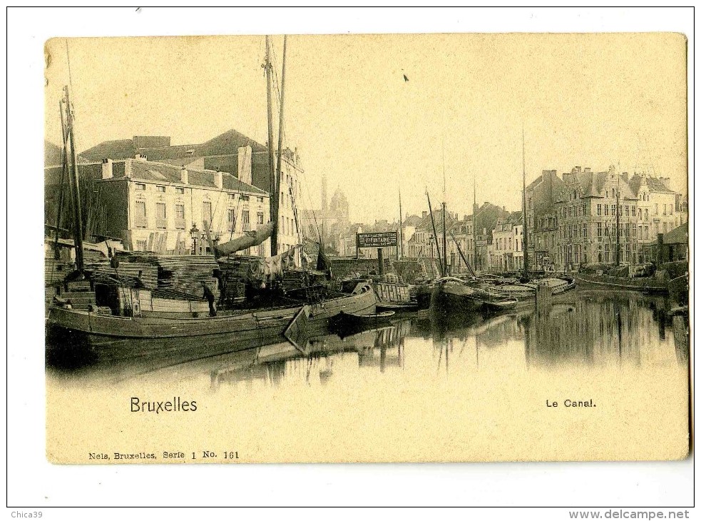 17221 -  Bruxelles  -   Le Canal - Hafenwesen