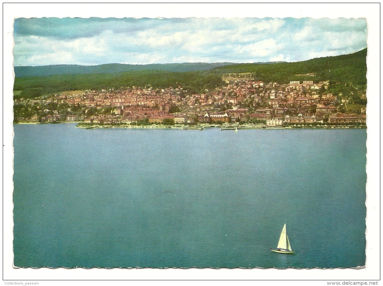 Cp, Suisse, Neuchâtel Et Le Jura, Voyagée 1965 - Neuchâtel