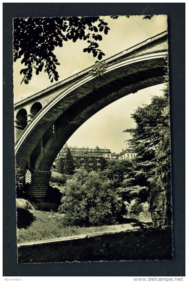 LUXEMBOURG  -  Pont Adolphe  Unused Vintage Postcard - Luxemburg - Town