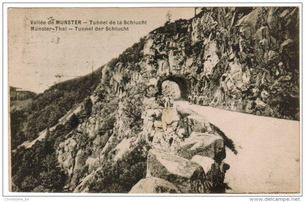 Münster Thal, Tunnel Der Schlucht (pk30338) - Munster