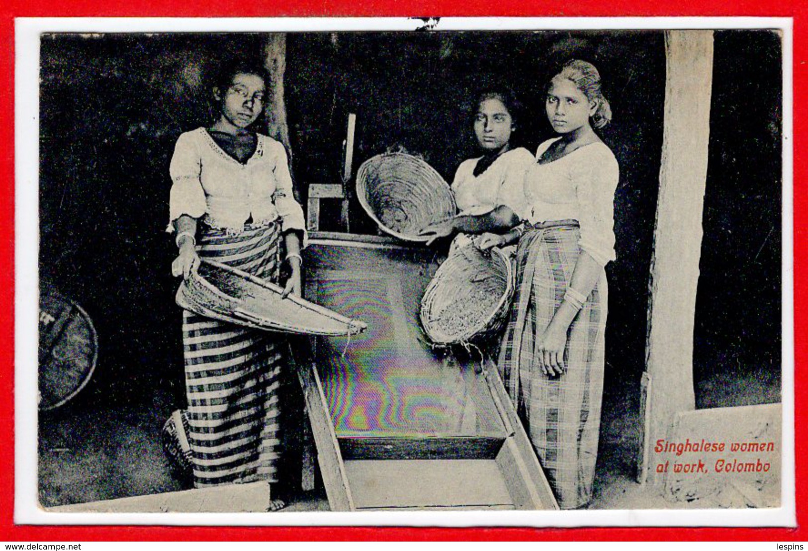 ASIE - SRI LANKA - CEYLON --  Singhalese Women Ot Work , Colombo - Sri Lanka (Ceylon)