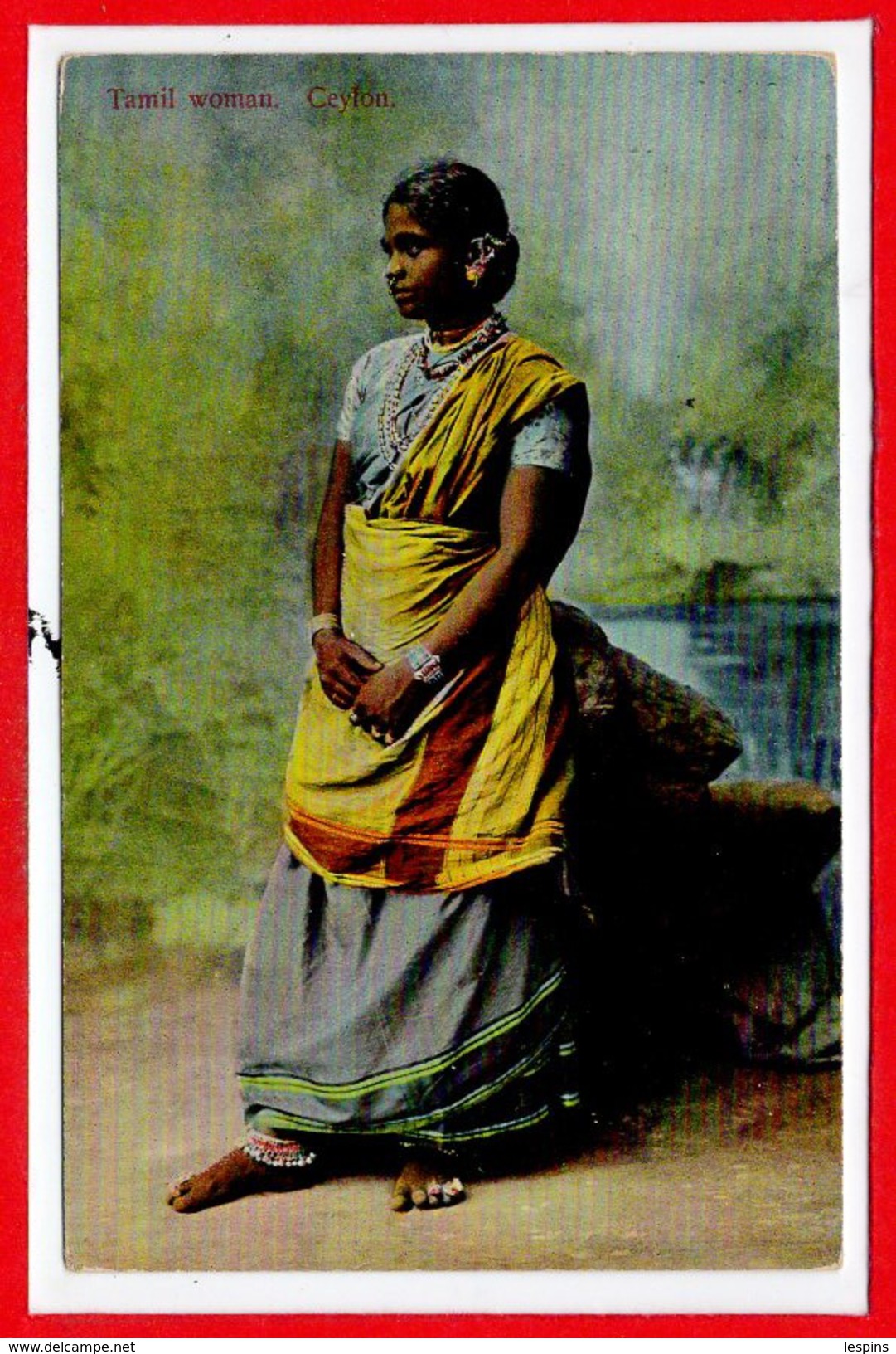 ASIE - SRI LANKA - CEYLON --  Tamil  Wornan - Sri Lanka (Ceylon)