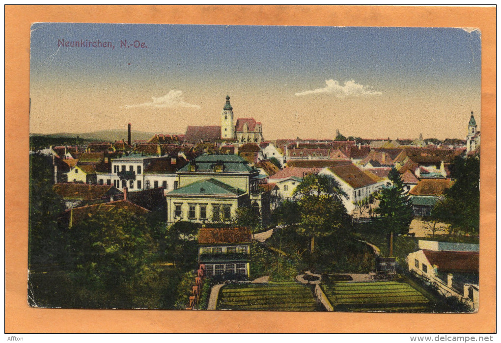 Neunkirchen NO 1920 Postcard - Neunkirchen