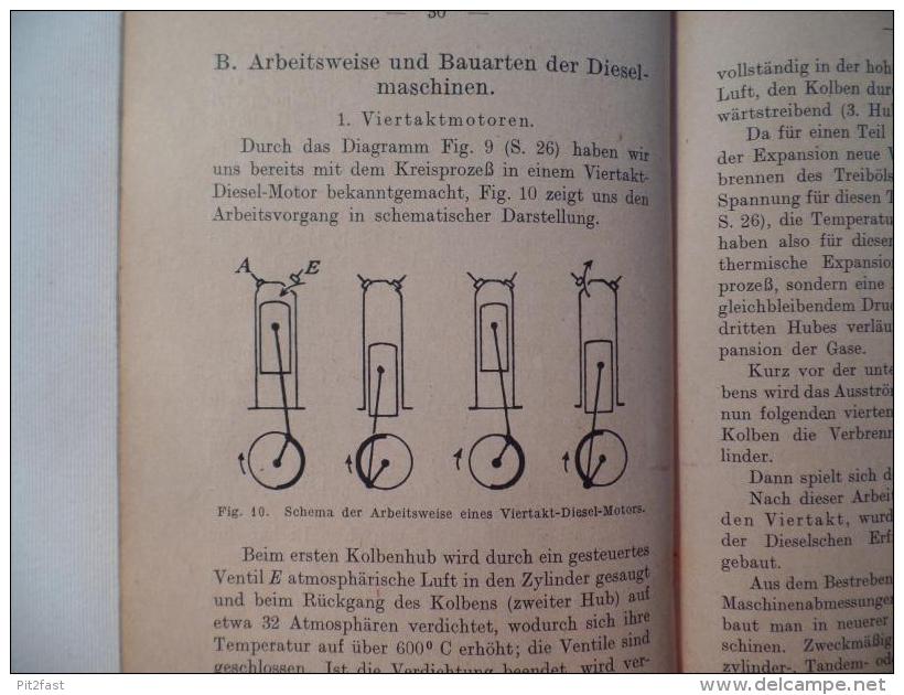 Rohölbootsmotoren 1919 , Boot , Konstruktionsskizzen , Fotos , Yacht , Motoren , Schiffbau , Nautik, Seefahrt !!!