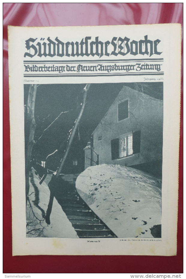 "Süddeutsche Woche" Bilderbeilage der Neuen Augsburger Zeitung, Ausgaben 1/1935 bis 49/1935