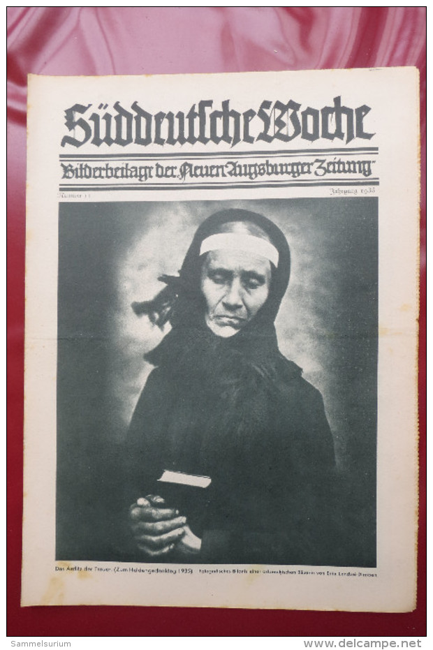 "Süddeutsche Woche" Bilderbeilage der Neuen Augsburger Zeitung, Ausgaben 1/1935 bis 49/1935