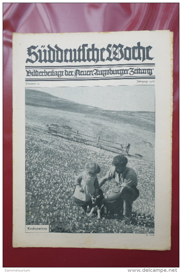 "Süddeutsche Woche" Bilderbeilage der Neuen Augsburger Zeitung, Ausgaben 1/1935 bis 49/1935