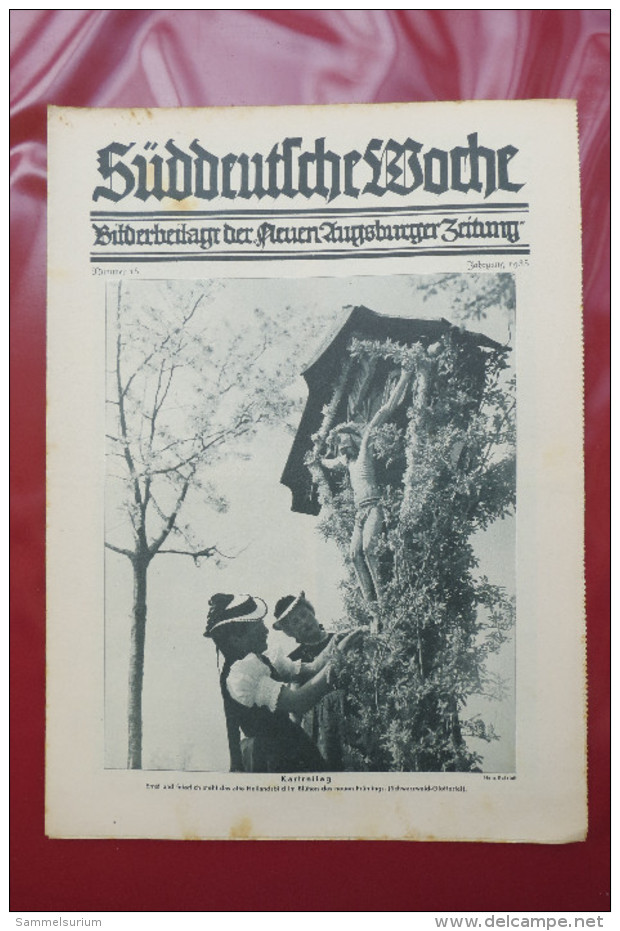 "Süddeutsche Woche" Bilderbeilage der Neuen Augsburger Zeitung, Ausgaben 1/1935 bis 49/1935