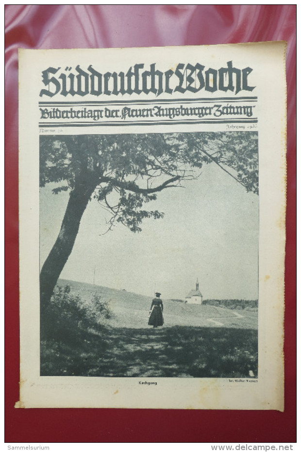 "Süddeutsche Woche" Bilderbeilage der Neuen Augsburger Zeitung, Ausgaben 1/1935 bis 49/1935