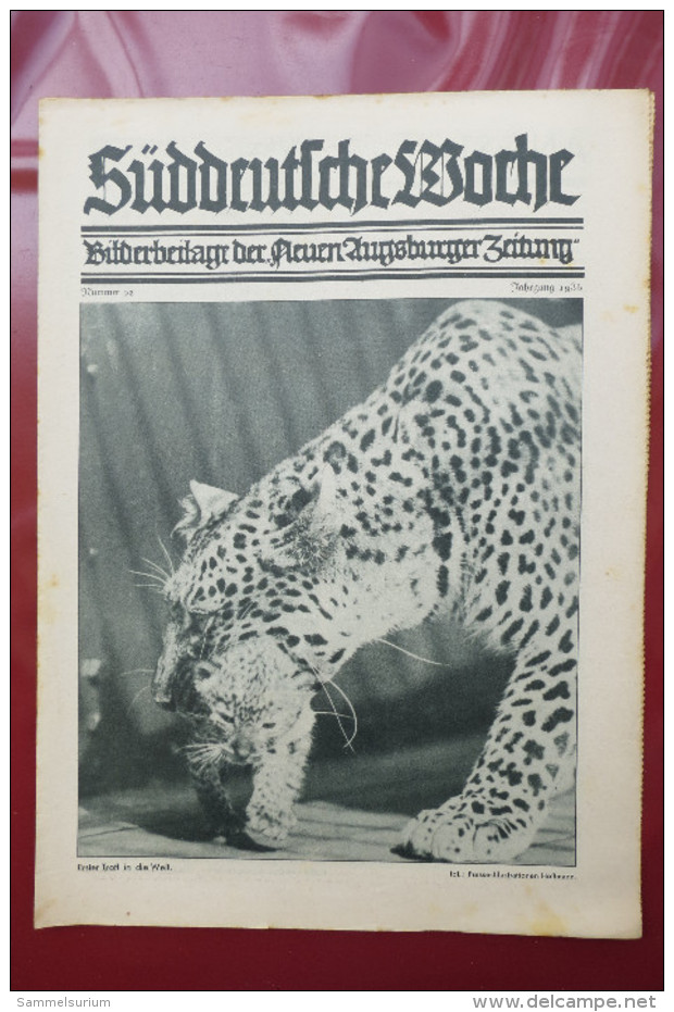 "Süddeutsche Woche" Bilderbeilage der Neuen Augsburger Zeitung, Ausgaben 1/1935 bis 49/1935