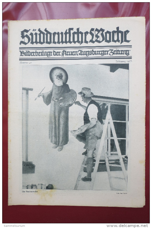 "Süddeutsche Woche" Bilderbeilage der Neuen Augsburger Zeitung, Ausgaben 1/1935 bis 49/1935