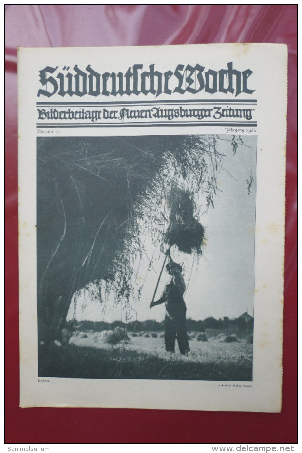 "Süddeutsche Woche" Bilderbeilage der Neuen Augsburger Zeitung, Ausgaben 1/1935 bis 49/1935