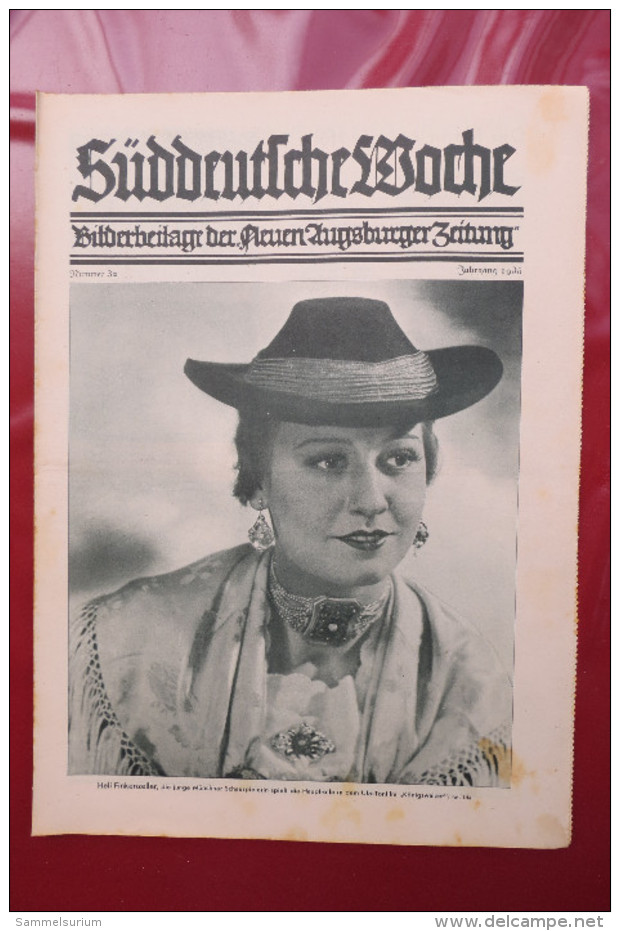 "Süddeutsche Woche" Bilderbeilage der Neuen Augsburger Zeitung, Ausgaben 1/1935 bis 49/1935