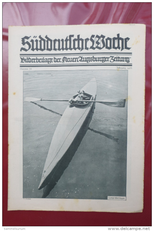 "Süddeutsche Woche" Bilderbeilage der Neuen Augsburger Zeitung, Ausgaben 1/1935 bis 49/1935