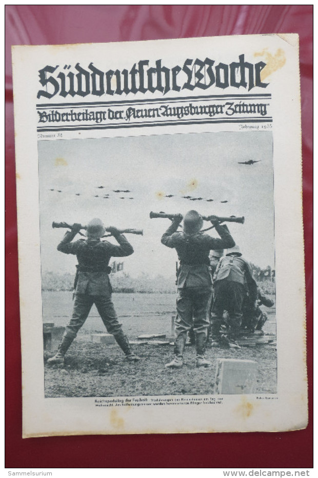 "Süddeutsche Woche" Bilderbeilage der Neuen Augsburger Zeitung, Ausgaben 1/1935 bis 49/1935
