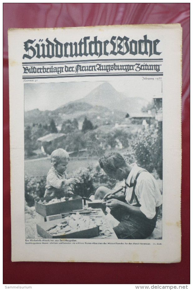 "Süddeutsche Woche" Bilderbeilage der Neuen Augsburger Zeitung, Ausgaben 1/1935 bis 49/1935