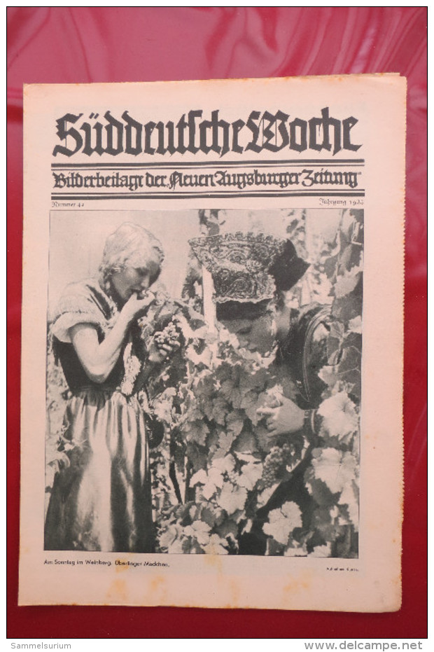 "Süddeutsche Woche" Bilderbeilage der Neuen Augsburger Zeitung, Ausgaben 1/1935 bis 49/1935