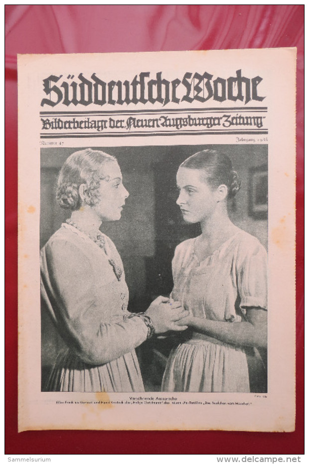 "Süddeutsche Woche" Bilderbeilage der Neuen Augsburger Zeitung, Ausgaben 1/1935 bis 49/1935