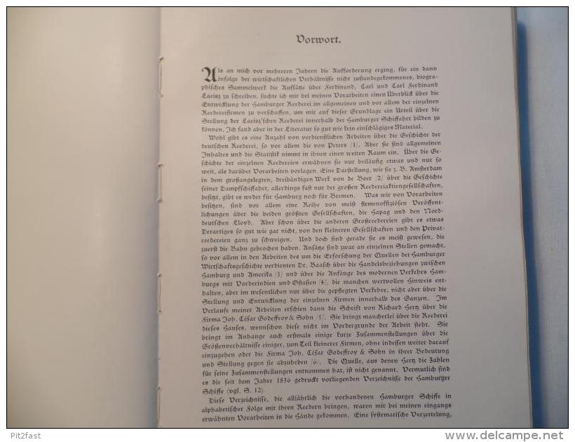 Hamburgs Reederei 1814-1914 , Viele Abb., Register Und Bilddokumente , Flaggen , Schiffe , Schiffahrt , Hamburg Hafen !! - Other & Unclassified