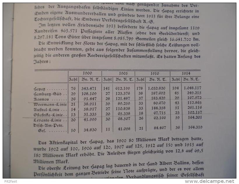 Hamburgs Reederei 1814-1914 , viele Abb., Register und Bilddokumente , Flaggen , Schiffe , Schiffahrt , Hamburg Hafen !!