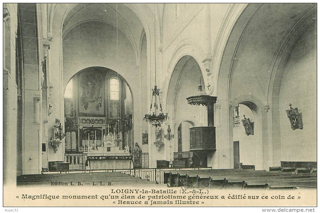 Dép 28 - Loigny La Bataille - Monument Qu'un élan De Patriotisme Généreux à édifié Sur Ce Coin De Beauce - Bon état - Loigny