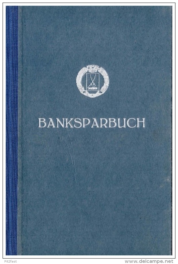 Sparbuch Der Girozentrale Freital , 1944 , Helga Schlottig , Bank , Sparkasse !!! - Freital