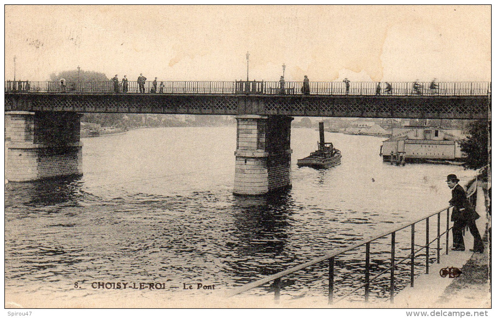 CPA CHOISY LE ROI - LE PONT - Choisy Le Roi