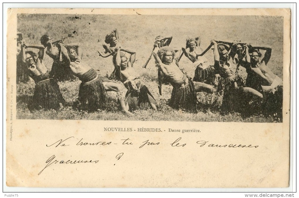 NOUVELLES HEBRIDES - DANSE GUERRIERE - Vanuatu