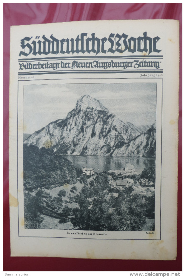 "Süddeutsche Woche" Bilderbeilage der Neuen Augsburger Zeitung, Ausgaben 1/1926 bis 53/1926