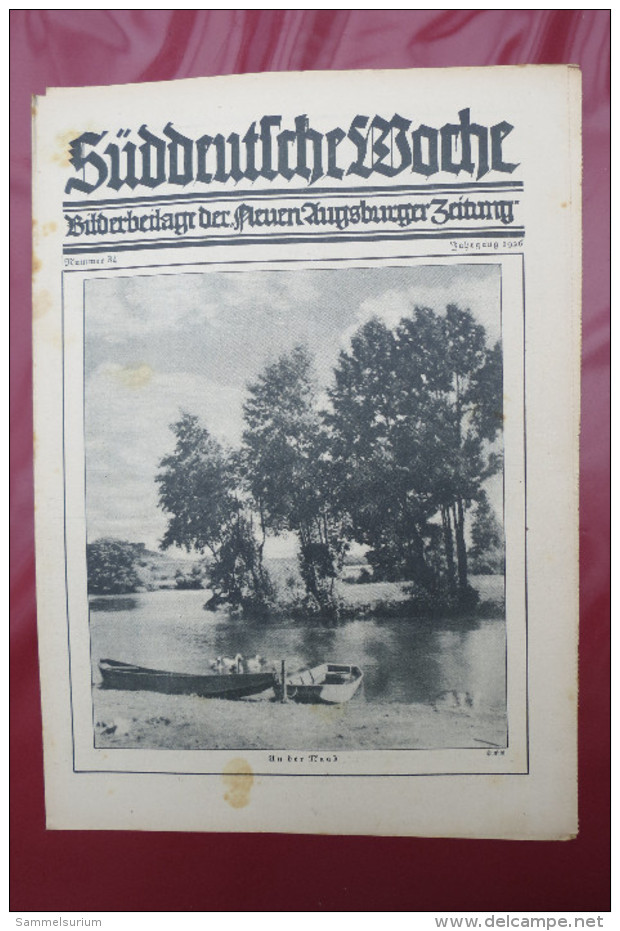 "Süddeutsche Woche" Bilderbeilage der Neuen Augsburger Zeitung, Ausgaben 1/1926 bis 53/1926