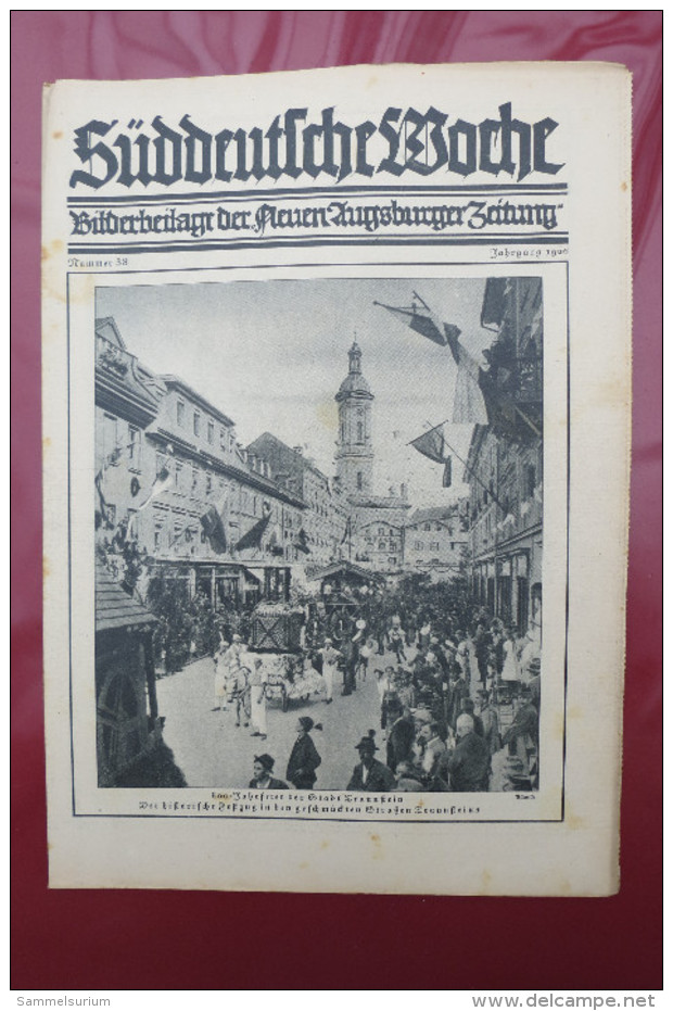 "Süddeutsche Woche" Bilderbeilage der Neuen Augsburger Zeitung, Ausgaben 1/1926 bis 53/1926