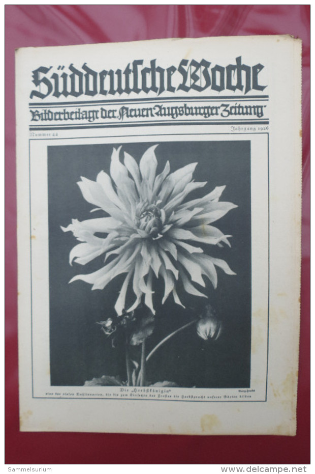 "Süddeutsche Woche" Bilderbeilage der Neuen Augsburger Zeitung, Ausgaben 1/1926 bis 53/1926