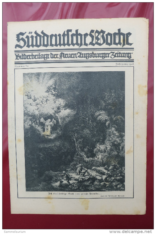 "Süddeutsche Woche" Bilderbeilage der Neuen Augsburger Zeitung, Ausgaben 1/1926 bis 53/1926